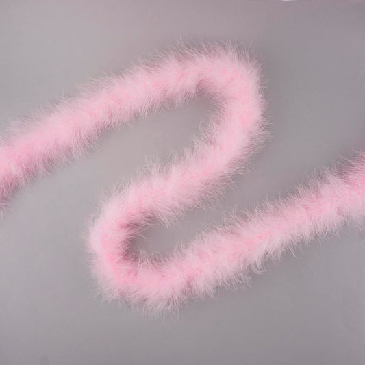 Marabou Feather Boa - Mediumweight - Candy Pink