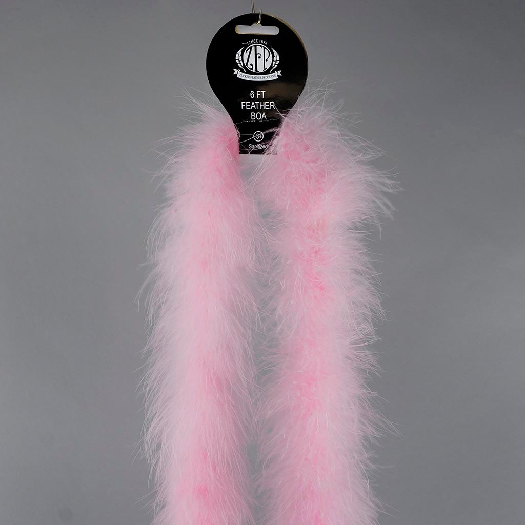 Marabou Feather Boa - Mediumweight - Candy Pink