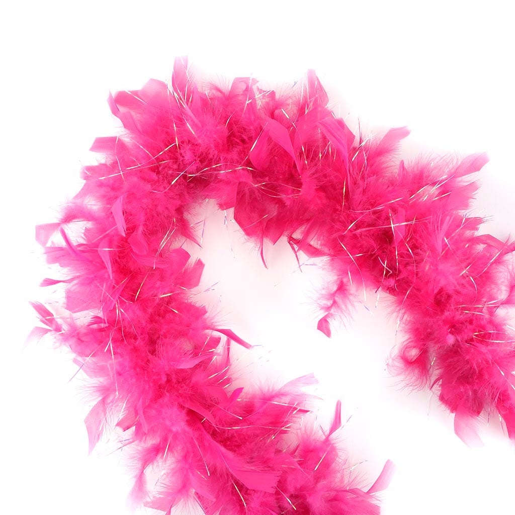 Dress Up Feather Boa for Little Girls - Regal/Opal Lurex