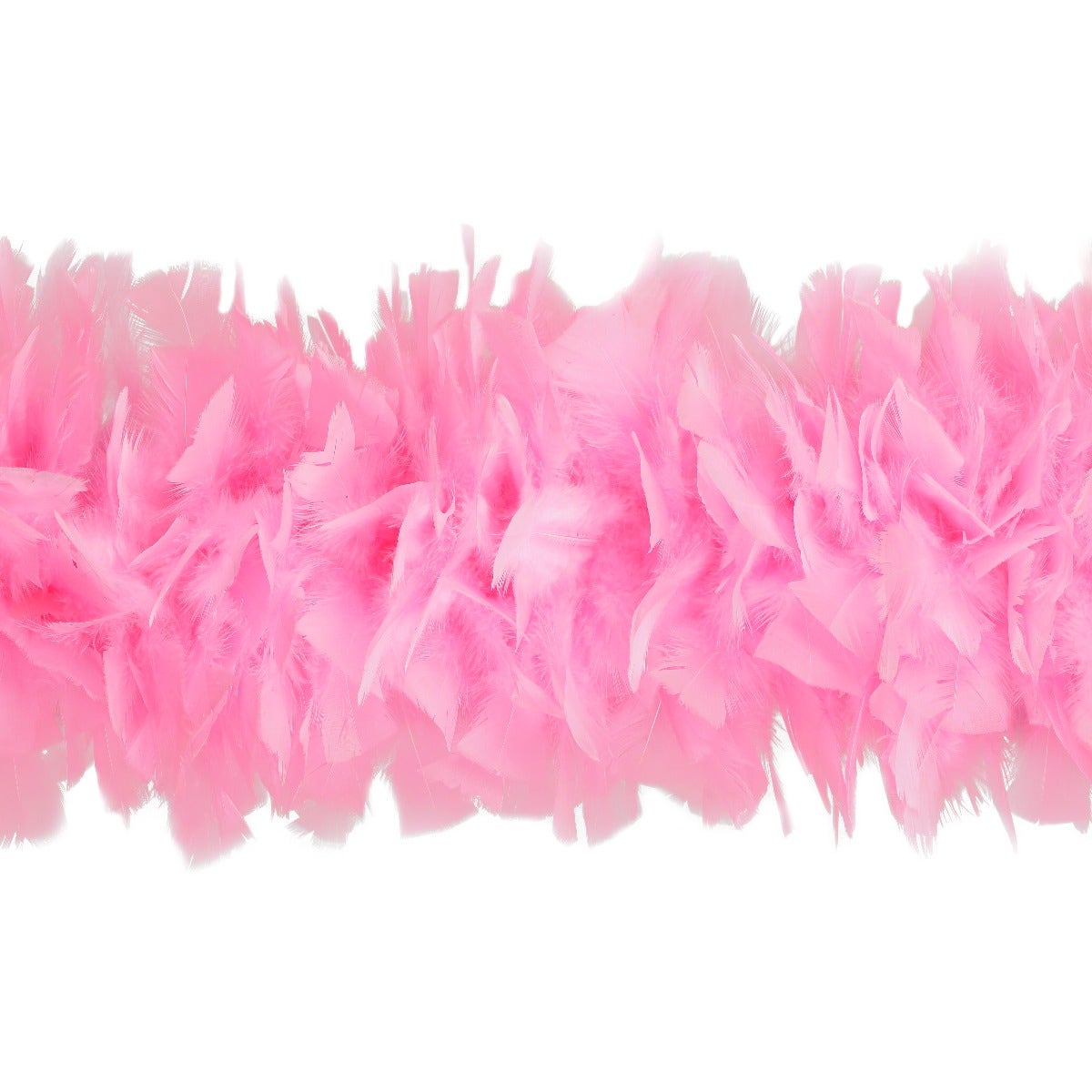 Turkey Feather Boa 10-14" - Candy Pink