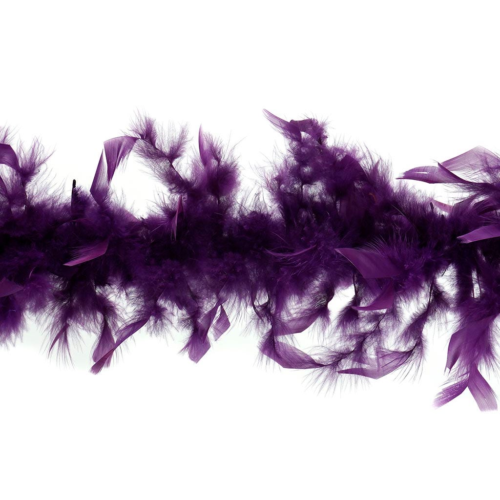 Chandelle Feather Boa - Lightweight - Purple