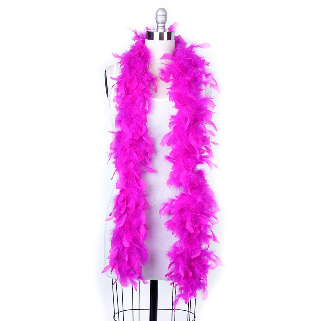 Chandelle Feather Boa - Lightweight - Very Berry