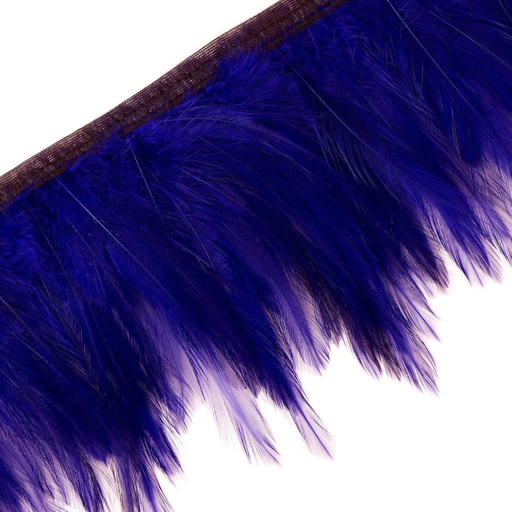 Dyed Hackle Feather Fringe Regal