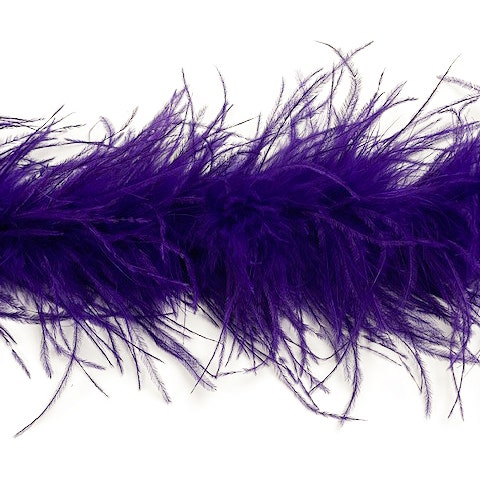 Ostrich Feather Boa - Value Two-Ply - Regal