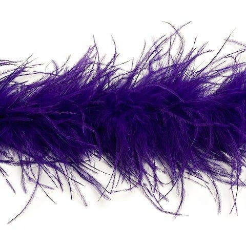 Ostrich Feather Boa - Value Three-Ply - Regal