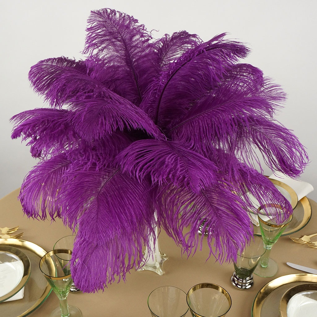 Ostrich Feathers 13-16" Drabs - Very Berry