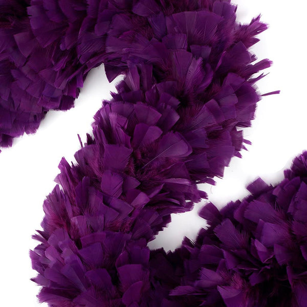 Boa en plumes violet 50g