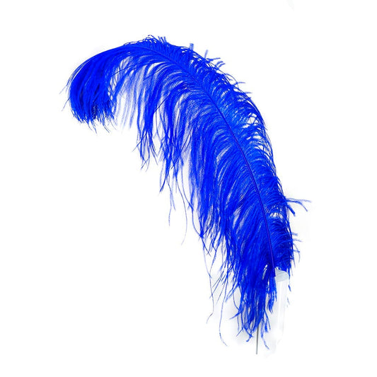 Large Ostrich Feathers - 24-30" Prime Femina Plumes - Royal
