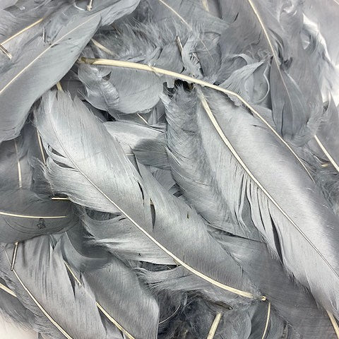 Loose Goose Satinettes Dyed - Silver