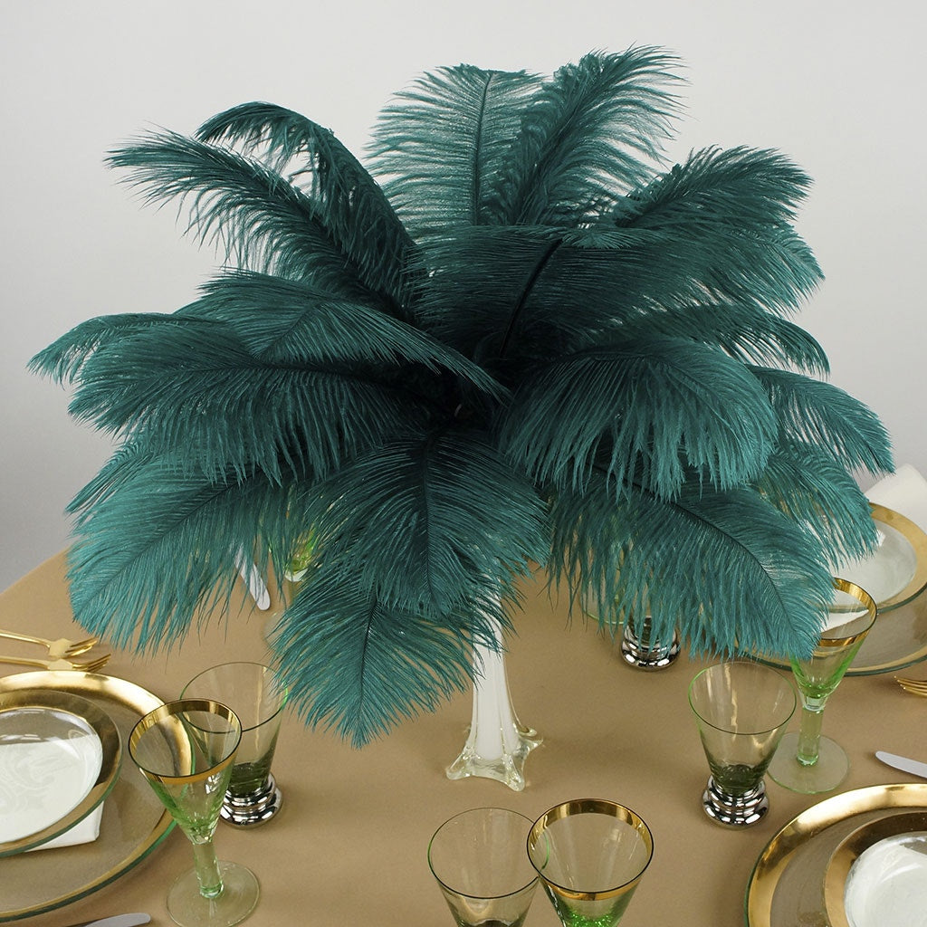 Ostrich Feathers 13-16" Drabs - Teal