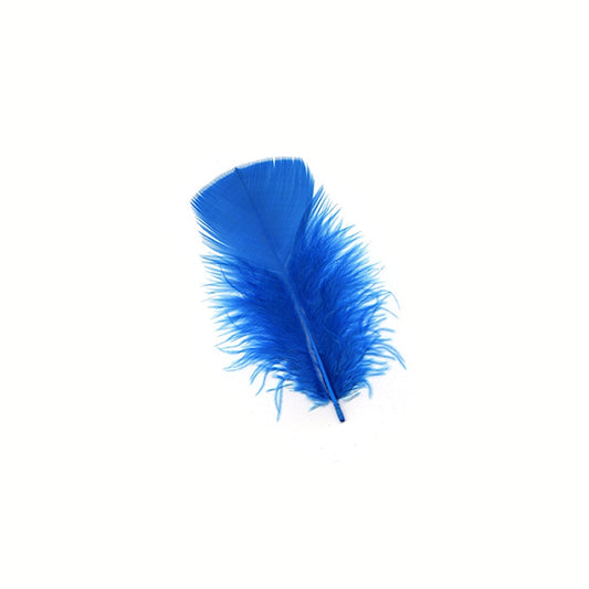 Loose Turkey Plumage Feathers - Dark Turquoise