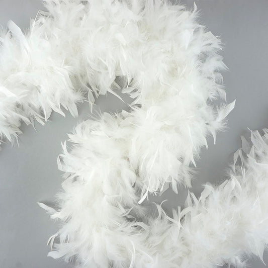 Zucker Feather Products 5-505-W-W Marabou-Ostrich Boas, White