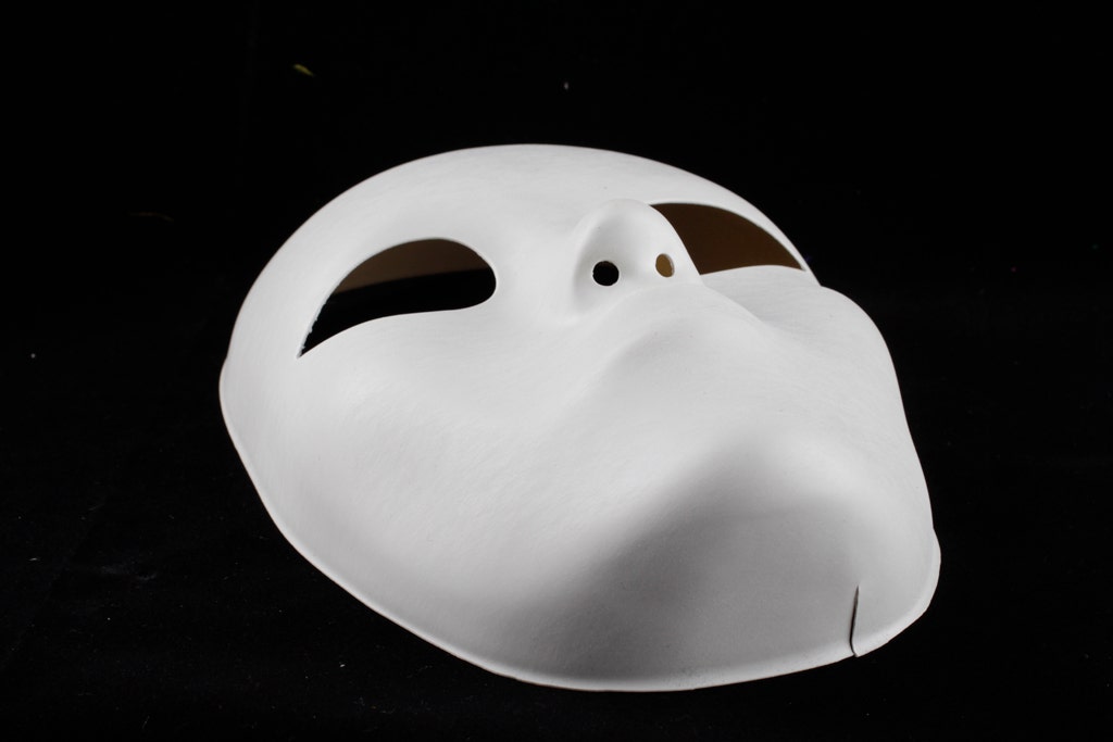 Full Face Heavyweight Mask Form - White
