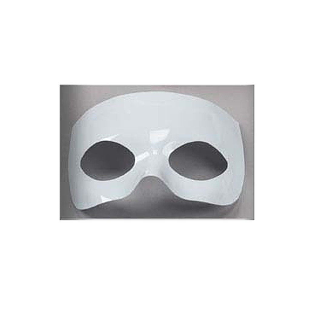 Half Face Lightweight Mask Form - White