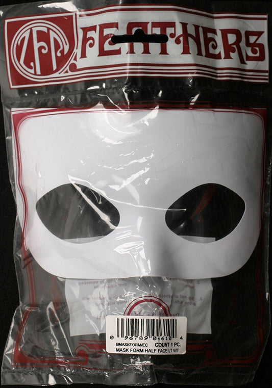 Mask Form-Half Face Lightweight - White