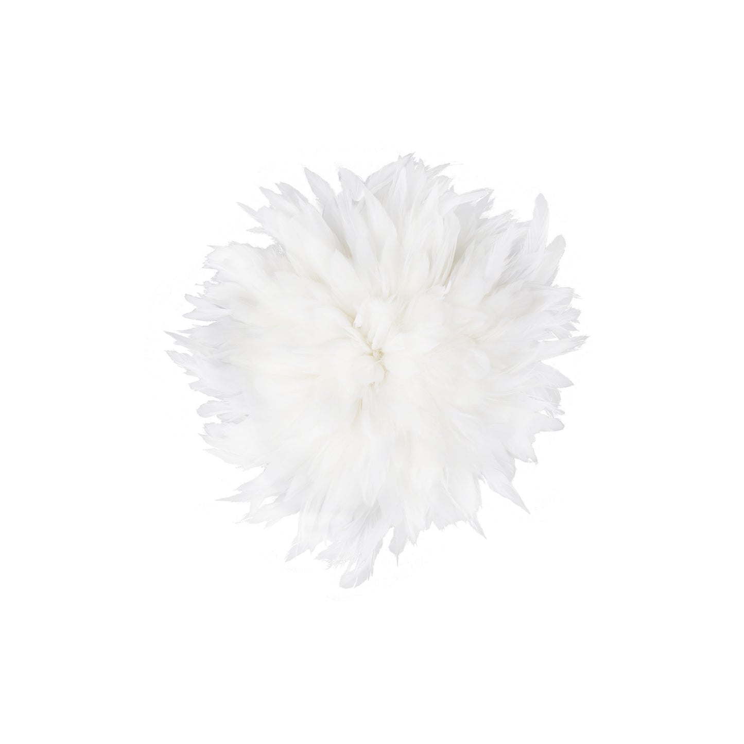 Rooster Schlappen-White-Dyed - White