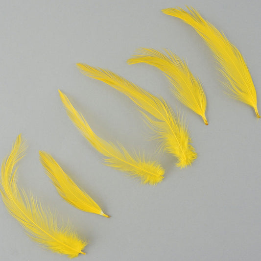 Rooster Hackle-Dyed - Yellow