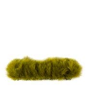 STRUNG TURKEY MARABOU BLOOD QUILL FEATHERS 4-5" - OLIVE